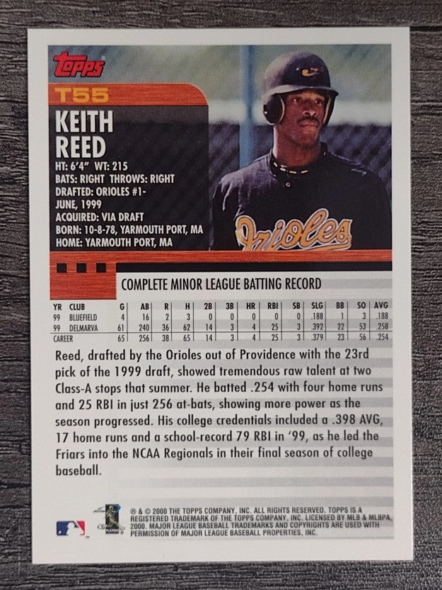 2000 Topps Traded #T55 Keith Reed