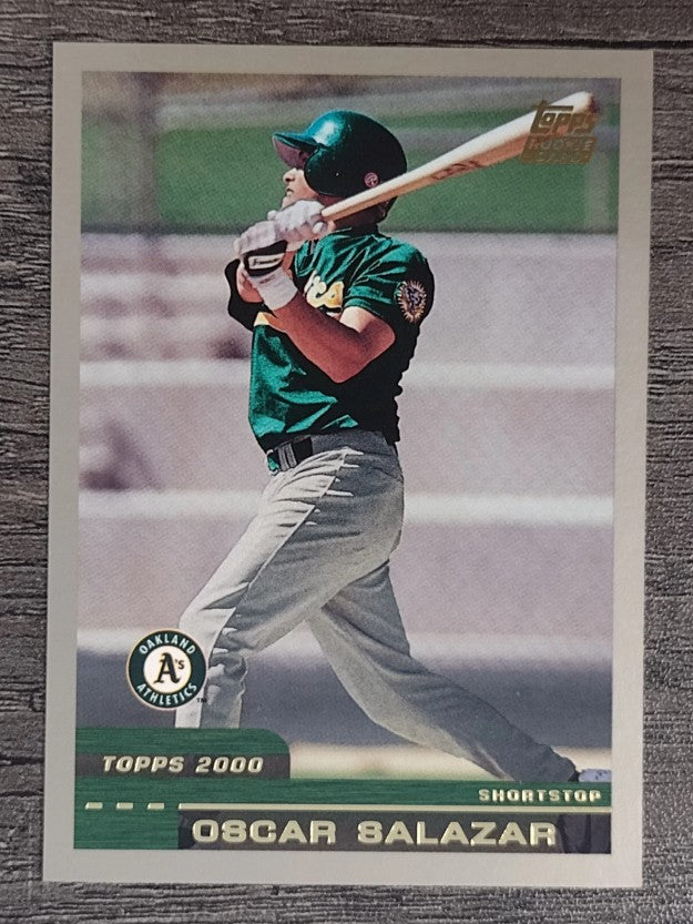 2000 Topps Traded #T52 Oscar Salazar RC