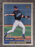 2000 Topps Traded #T14 Alex Cintron RC