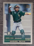 2000 Topps Traded #T37 Miguel Olivo RC