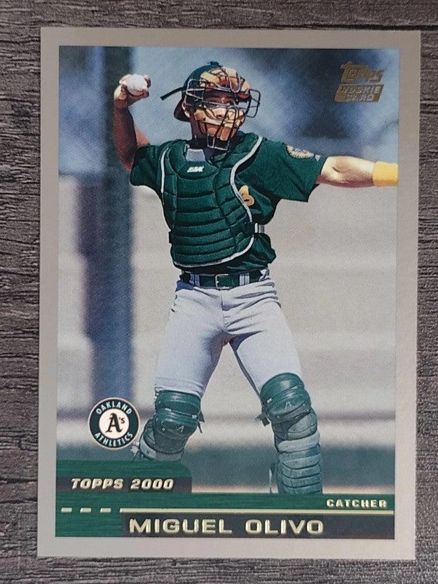 2000 Topps Traded #T37 Miguel Olivo RC