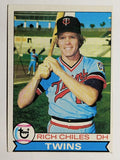 1979 Topps #498 Rich Chiles (VGEX)