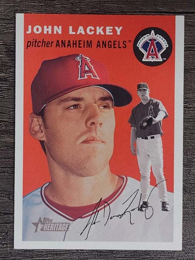 2003 Topps Heritage #228 John Lackey