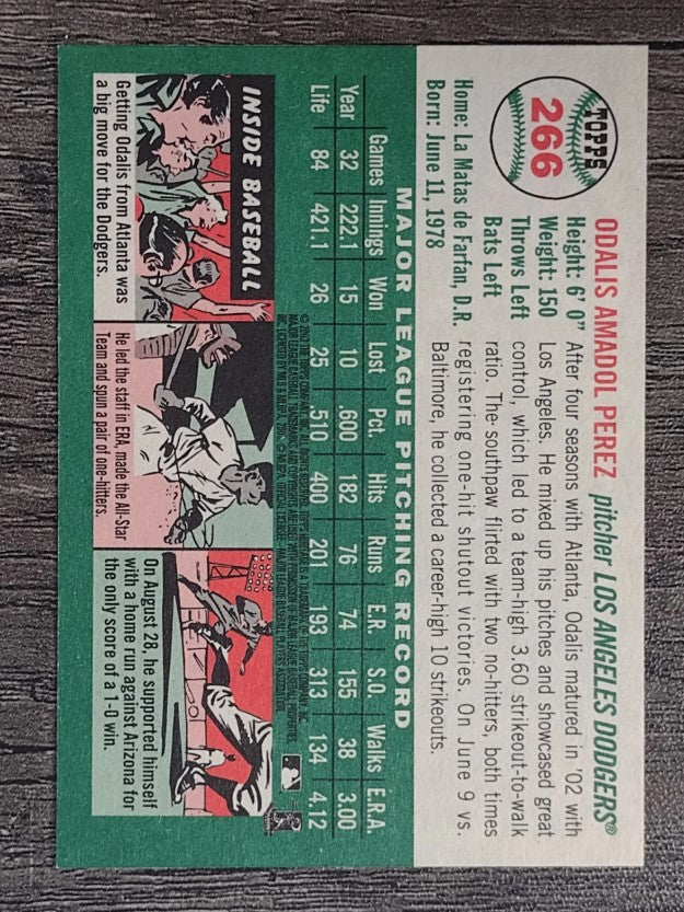 2003 Topps Heritage #266 Odalis Perez