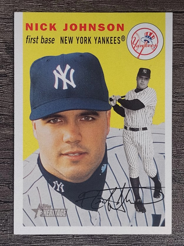 2003 Topps Heritage #224 Nick Johnson