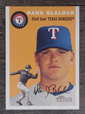 2003 Topps Heritage #205 Hank Blalock
