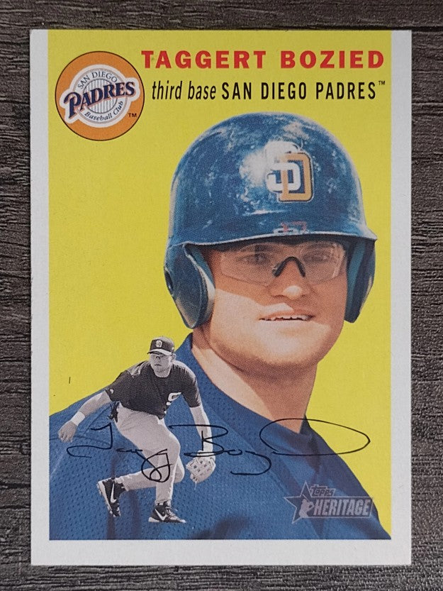 2003 Topps Heritage #199 Taggert Bozied