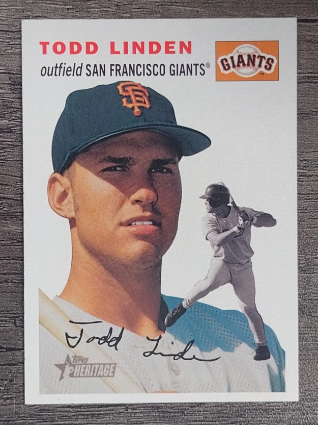 2003 Topps Heritage #355 Todd Linden