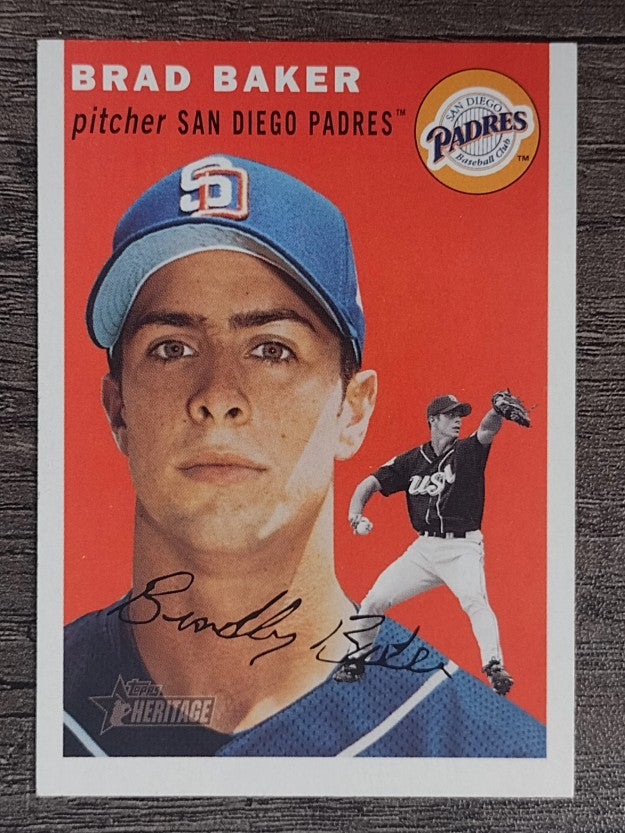 2003 Topps Heritage #357 Brad Baker