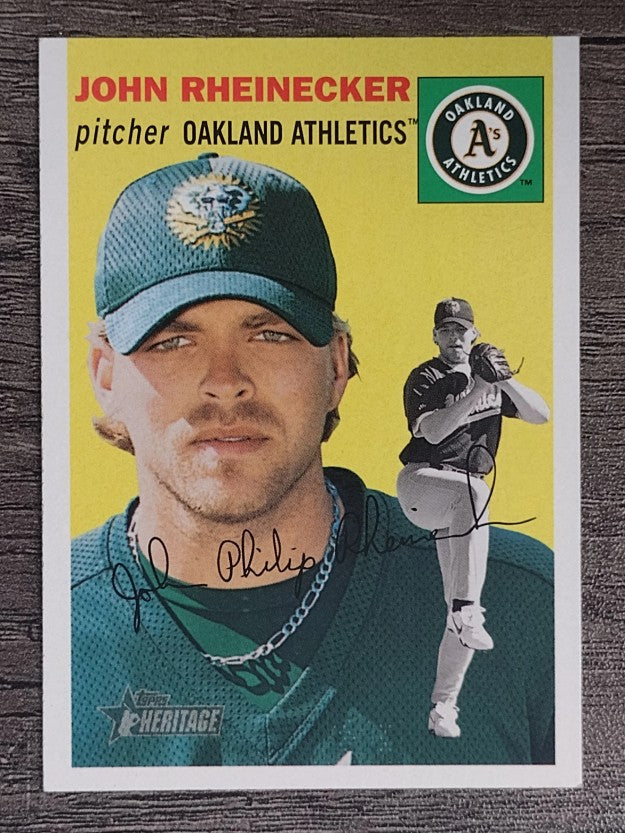 2003 Topps Heritage #360 John Rheinecker