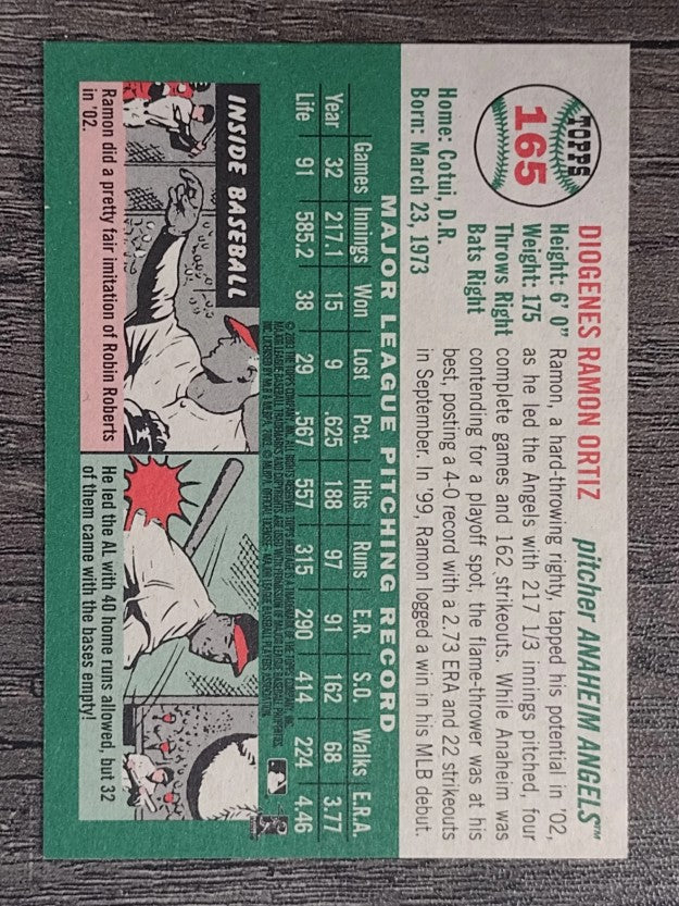2003 Topps Heritage #165 Ramon Ortiz