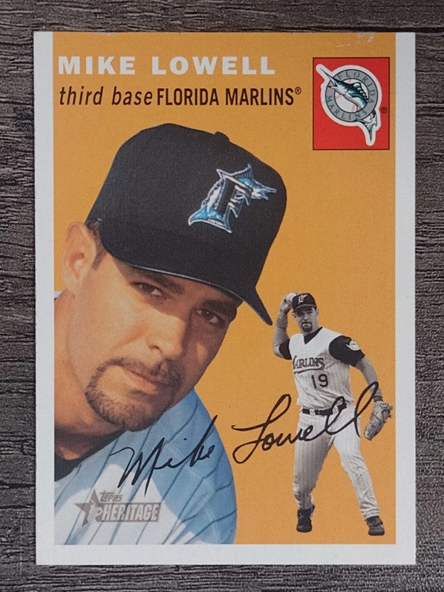 2003 Topps Heritage #90 Mike Lowell