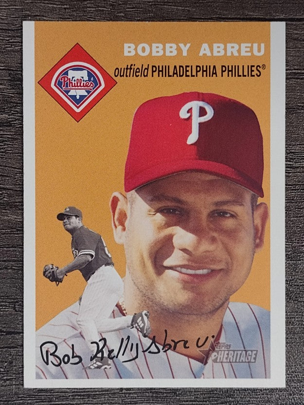 2003 Topps Heritage #181 Bobby Abreu