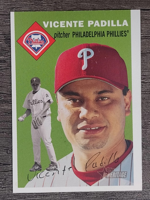 2003 Topps Heritage #8 Vicente Padilla