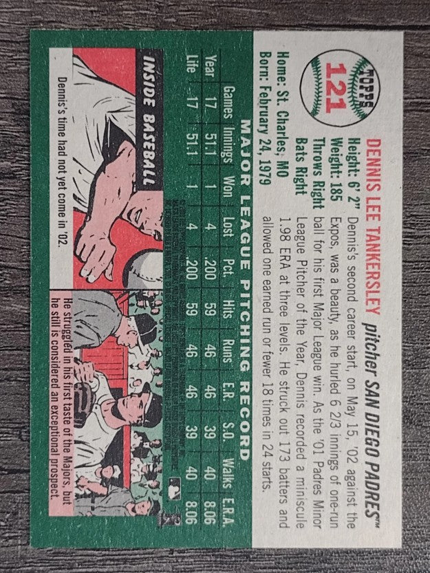 2003 Topps Heritage #121 Dennis Tankersley