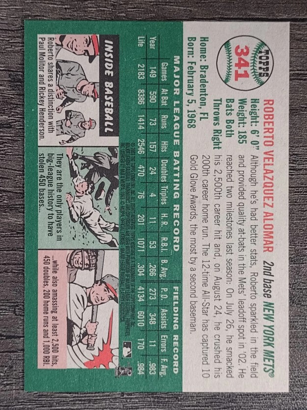 2003 Topps Heritage #341 Roberto Alomar