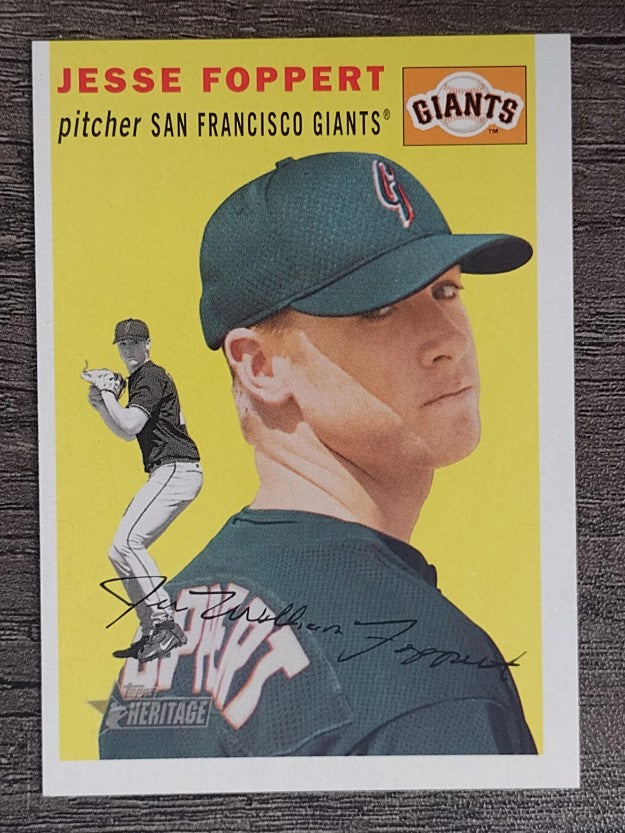 2003 Topps Heritage #37 Jesse Foppert