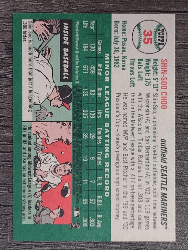2003 Topps Heritage #35 Shin-Soo Choo