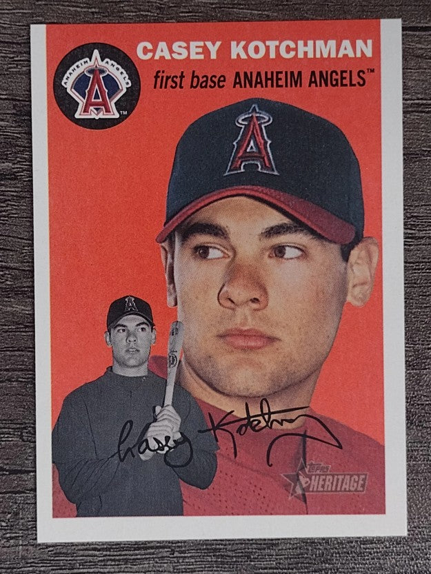 2003 Topps Heritage #97 Casey Kotchman