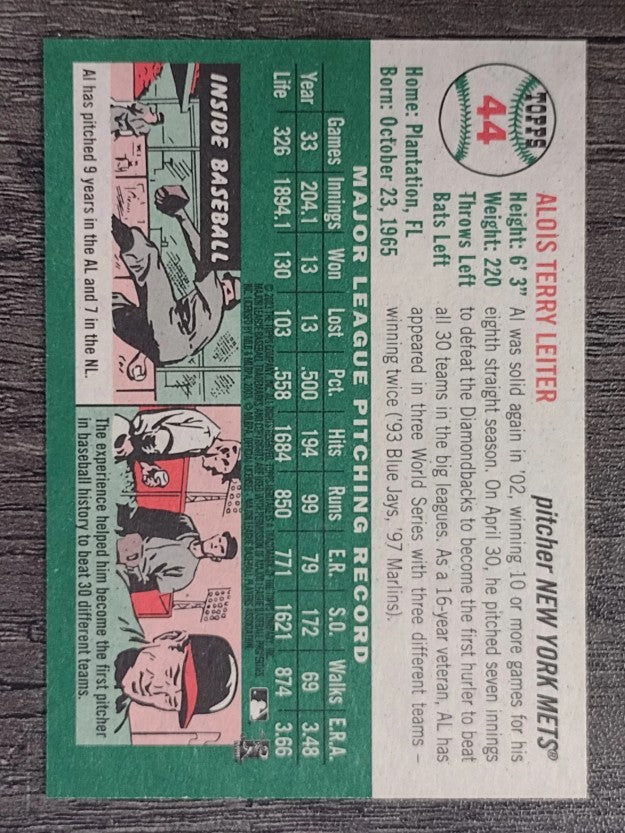 2003 Topps Heritage #44 Al Leiter