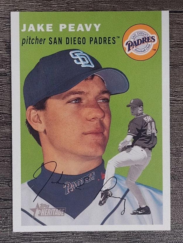 2003 Topps Heritage #46 Jake Peavy