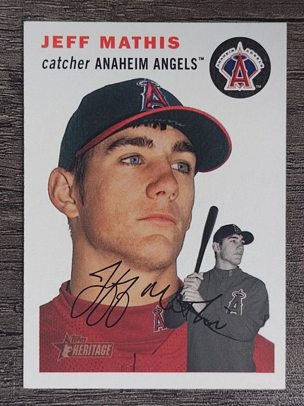 2003 Topps Heritage #68 Jeff Mathis