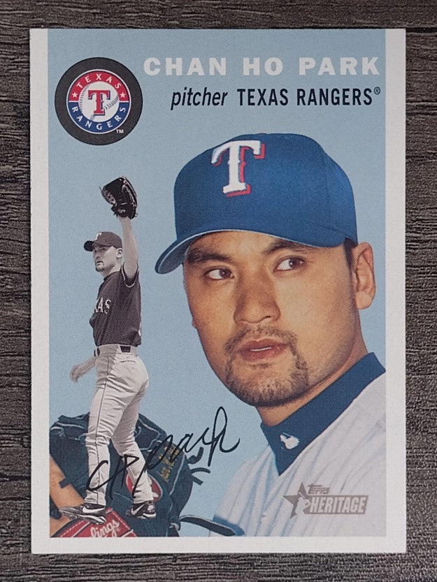 2003 Topps Heritage #72 Chan Ho Park