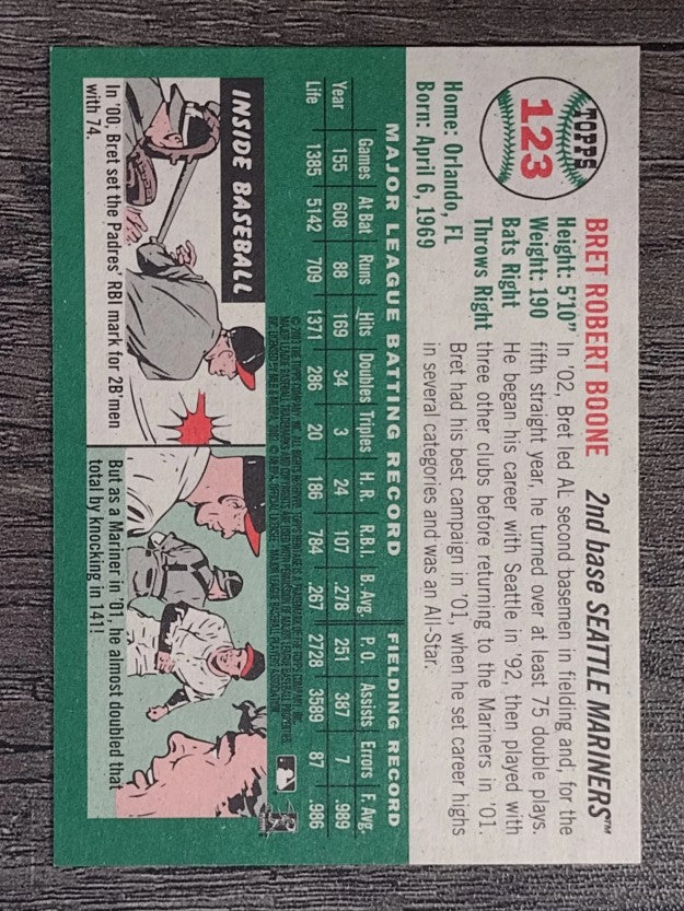 2003 Topps Heritage #123 Bret Boone
