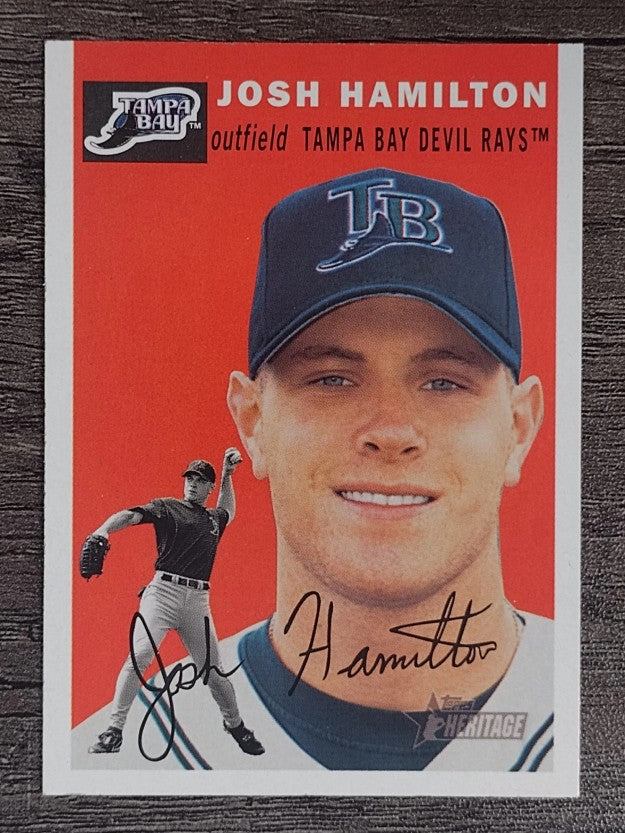 2003 Topps Heritage #124 Josh Hamilton