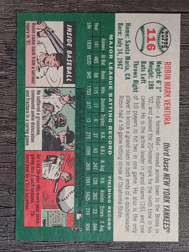 2003 Topps Heritage #116 Robin Ventura