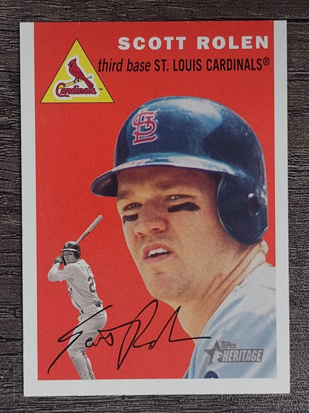 2003 Topps Heritage #125 Scott Rolen