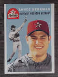 2003 Topps Heritage #18A Lance Berkman Blue