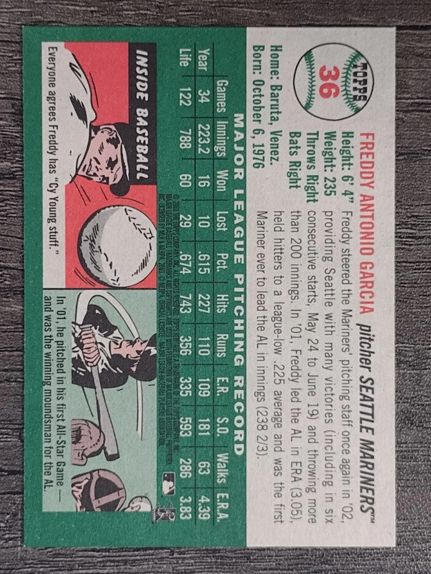 2003 Topps Heritage #36 Freddy Garcia