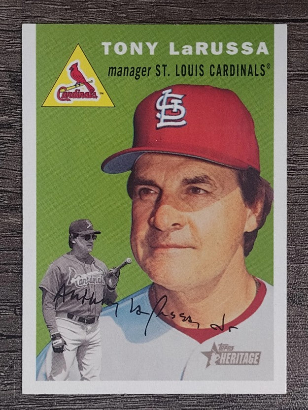2003 Topps Heritage #38 Tony LaRussa MG