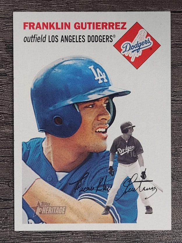 2003 Topps Heritage #52 Franklin Gutierrez RC