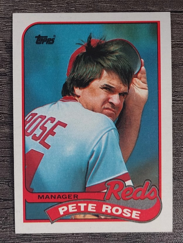 1989 Topps #505 Pete Rose MG