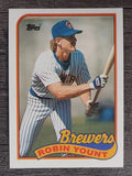 1989 Topps #615 Robin Yount