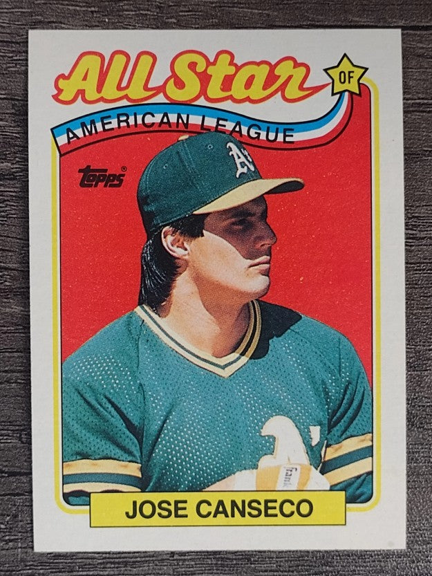1989 Topps #401 Jose Canseco AS
