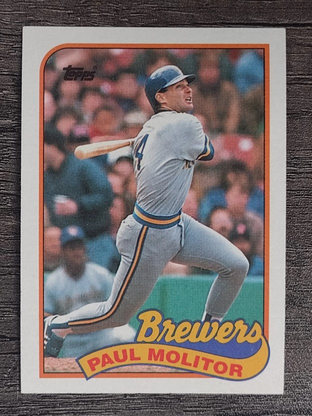 1989 Topps #110 Paul Molitor