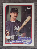 1989 Topps #700 Don Mattingly