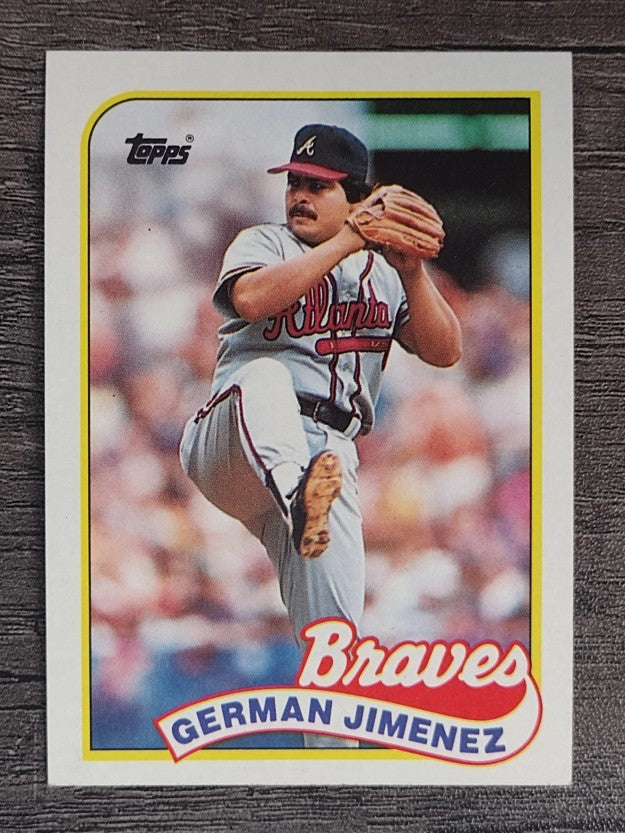 1989 Topps #569 German Jimenez