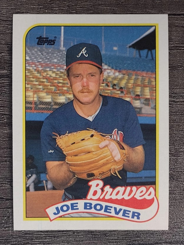 1989 Topps #586 Joe Boever