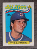 1989 Topps #387 Ryne Sandberg AS