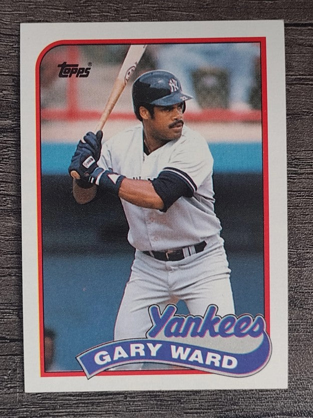 1989 Topps #302 Gary Ward
