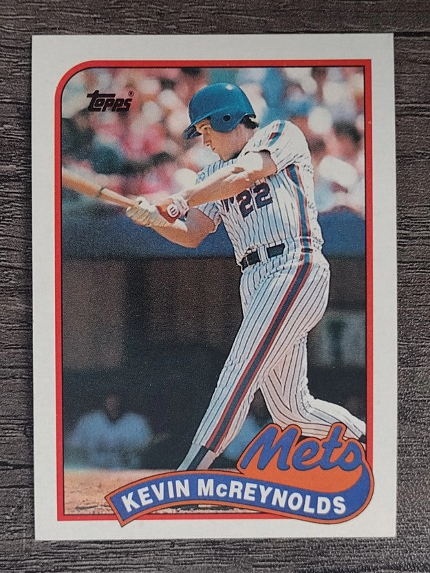 1989 Topps #85 Kevin McReynolds