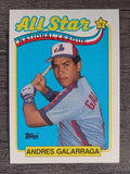 1989 Topps #386 Andres Galarraga AS