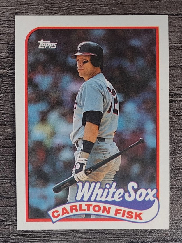 1989 Topps #695 Carlton Fisk
