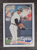 1989 Topps #320 Lou Whitaker