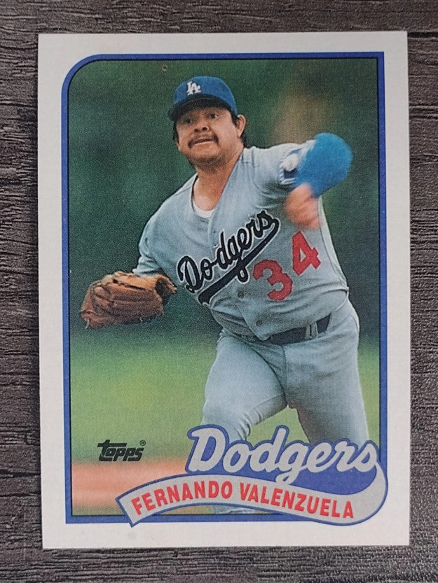 1989 Topps #150 Fernando Valenzuela