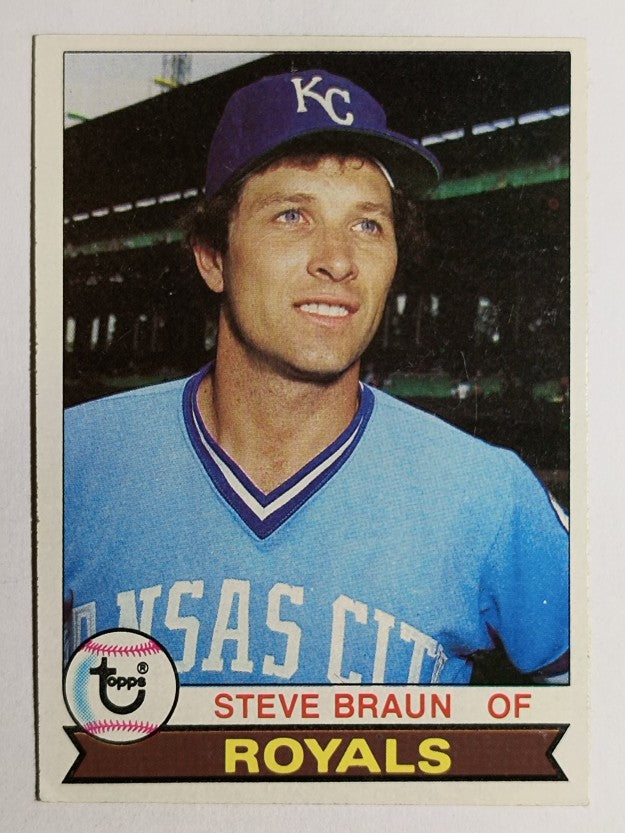 1979 Topps #502 Steve Braun (EX)